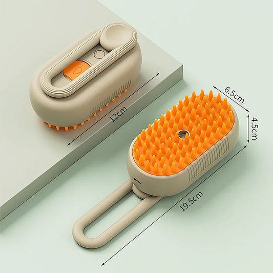 brosse auto nettoyante pour chien et chat